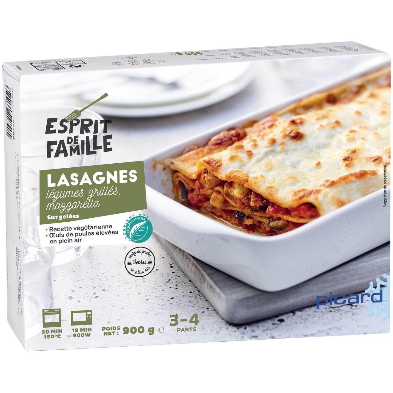 Picard Roast Vegetable Lasagne