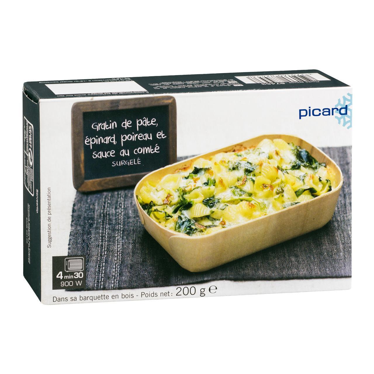 Picard Spinach, Cheese & Leek Gratin