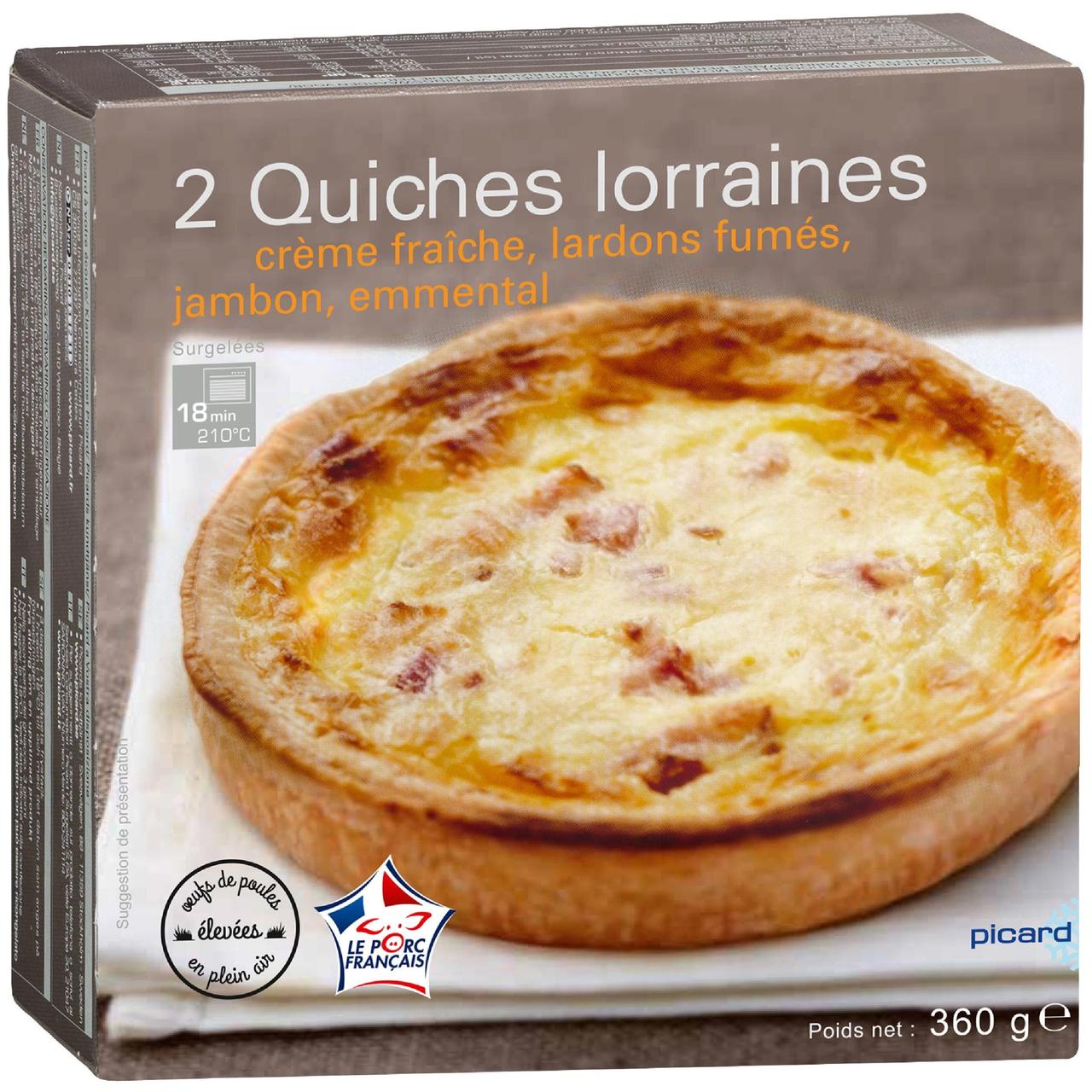 Picard 2 Lorraine Quiches