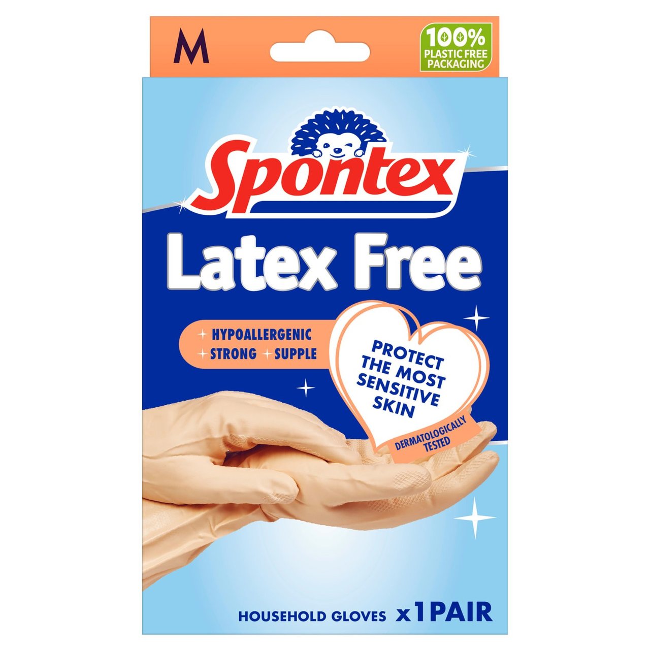 Spontex Latex Free Gloves Medium