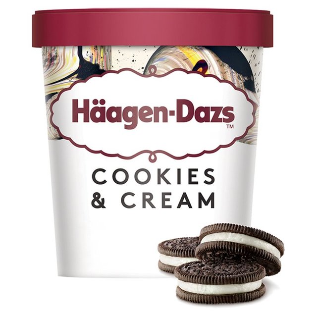 Haagen-Dazs Cookies & Cream Ice Cream