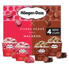 Haagen-Dazs Macaron Collection Minicups Ice Cream 4x95ml