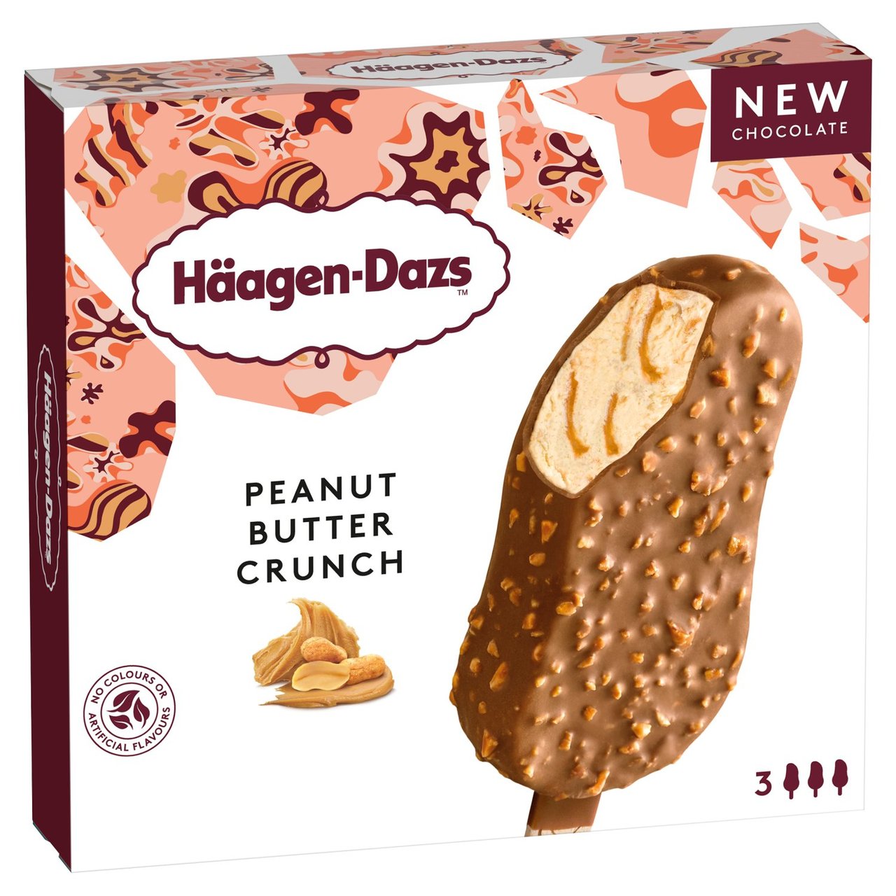 Haagen-Dazs Peanut Butter Crunch Ice Cream Bars