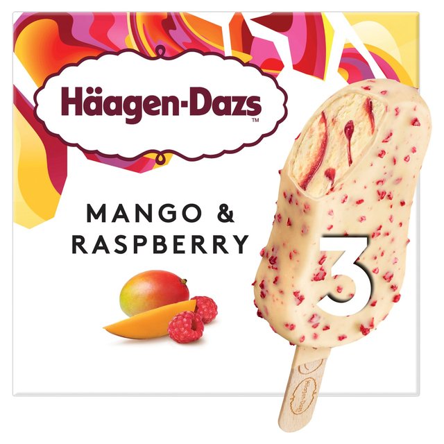 Haagen-Dazs Mango & Raspberry Ice Cream Bars