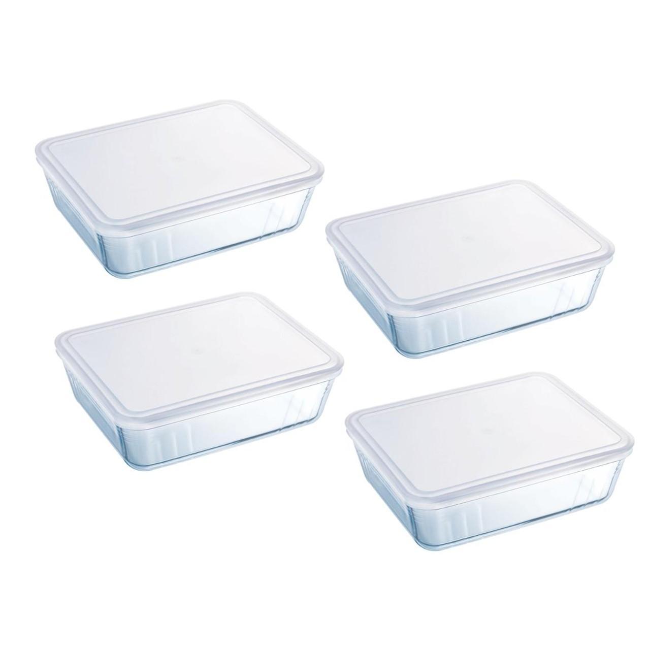 Pyrex Cook & Freeze 4 piece Batch Cook Set