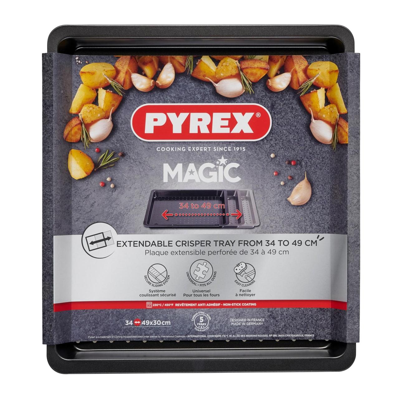 Pyrex Crisper Baking & Oven Tray  34-49cm x 30cm