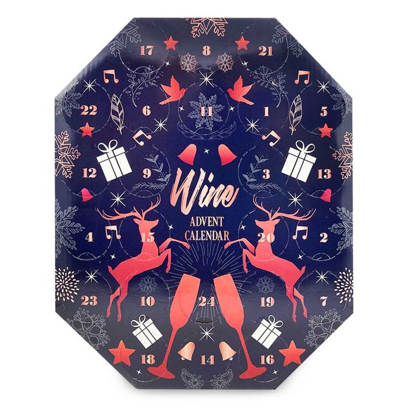 Wine Advent Calendar 16x18.7cl, 8x20cl