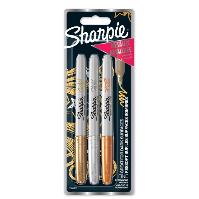 Sharpie Metallic Permanent Marker Clipstrip 