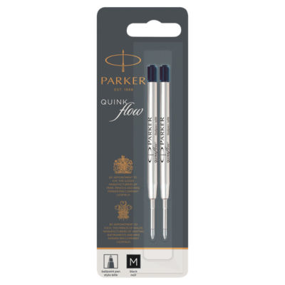 Parker Ball pen Refill Black 2 pack