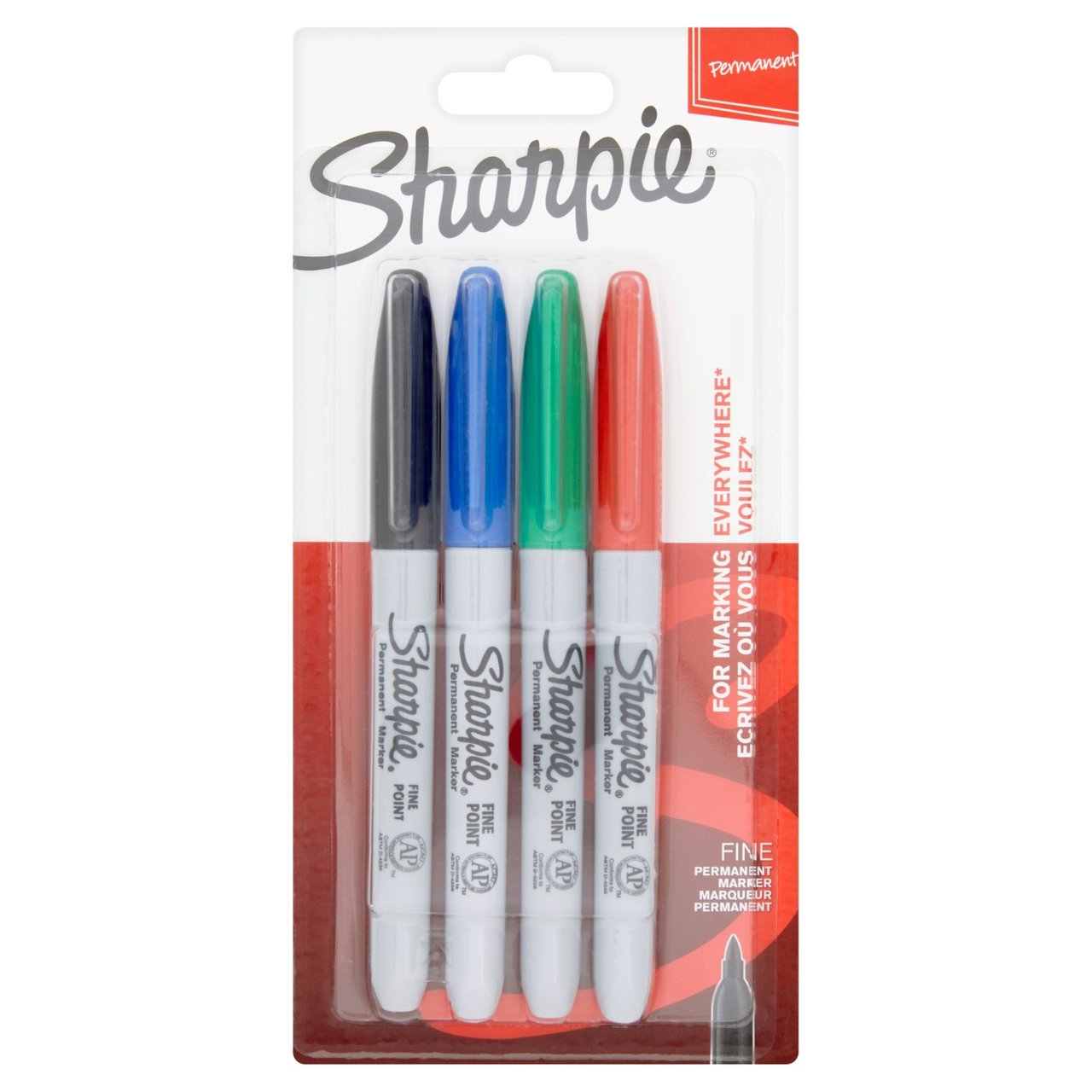 Sharpie Fine Point Assorted Colour Permanent Marker Pens