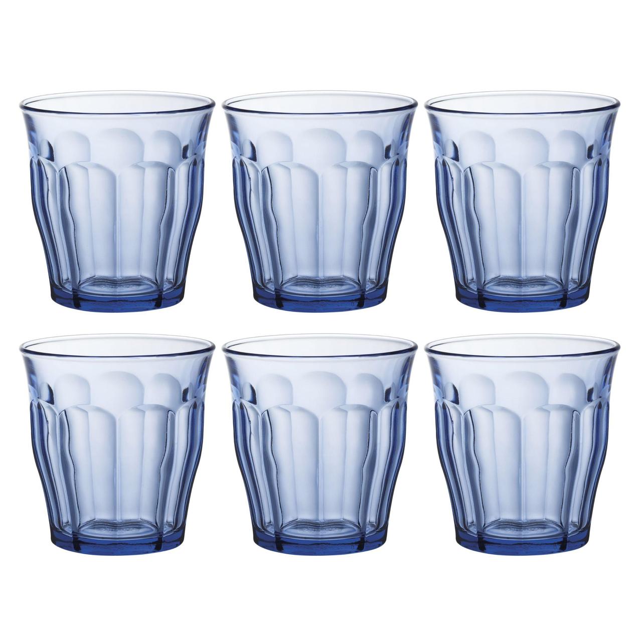 Duralex Picardie Tumbler Set 310ml, Marine Blue