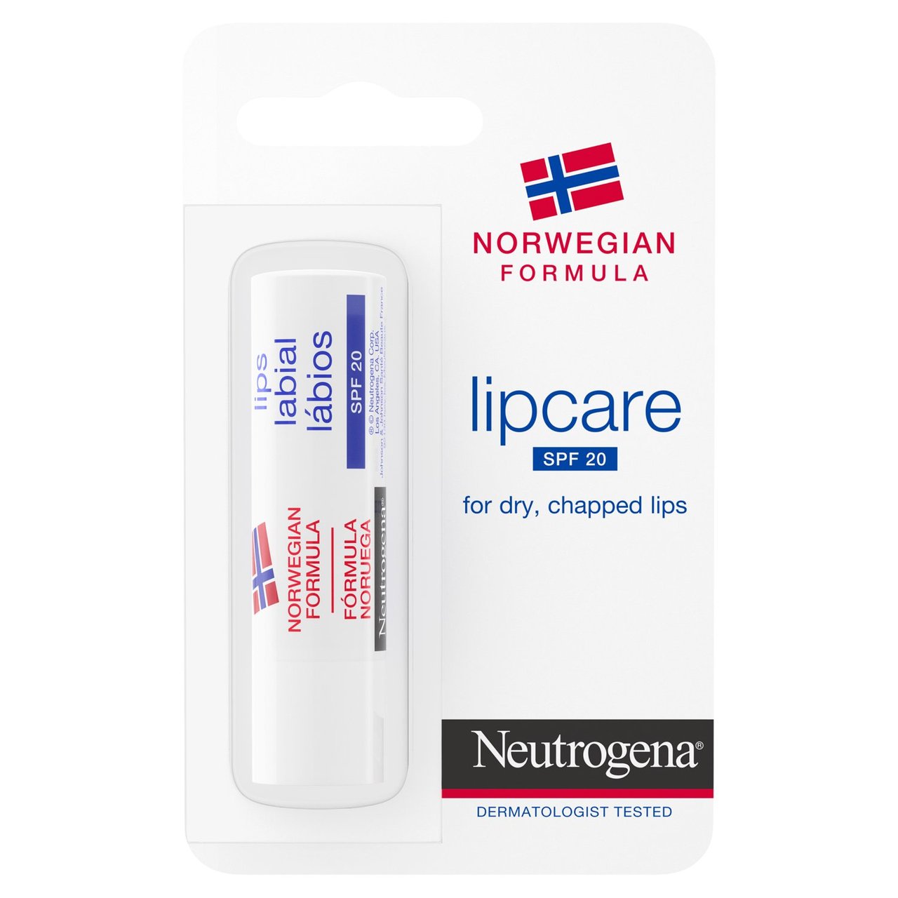 Neutrogena Norwegian Formula Lip Care SPF 20 4.8g