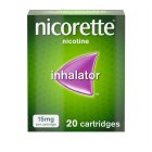 Nicorette Inhalator, 15 mg, 20 Cartridges (Stop Smoking Aid)