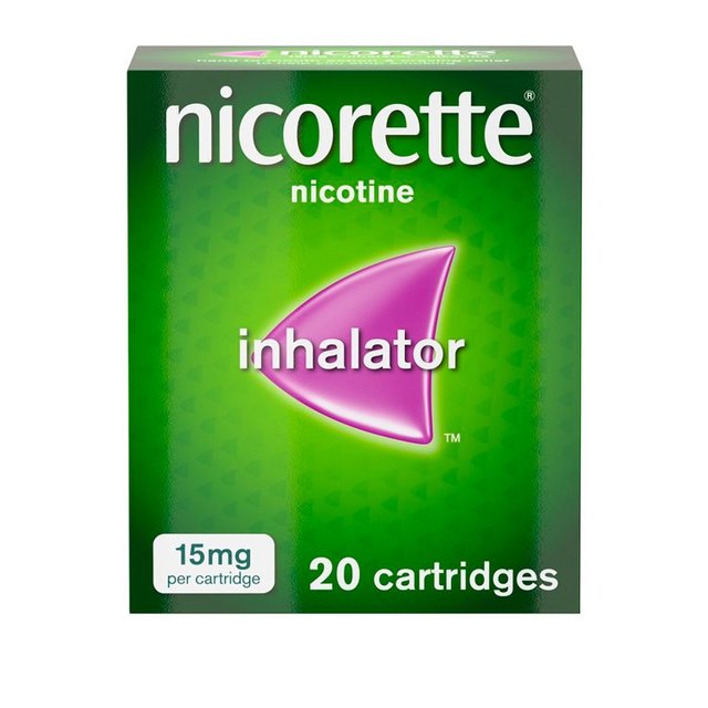 Nicorette 15mg Inhalator (Stop Smoking Aid) 20 per pack