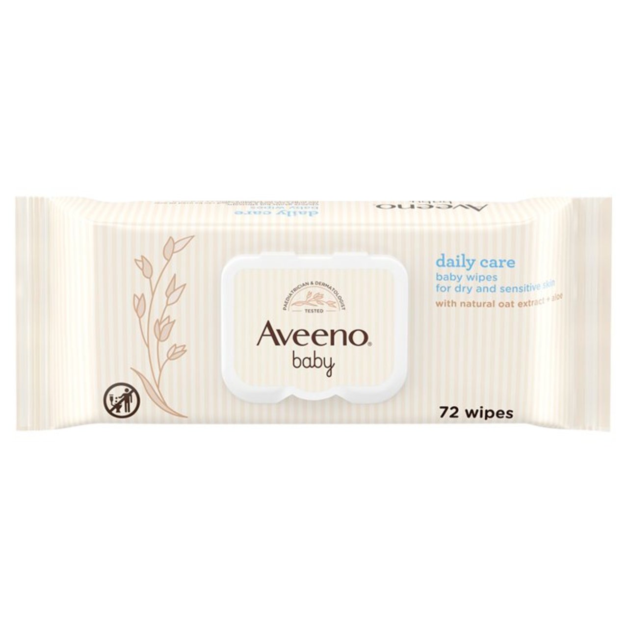 Aveeno Baby Daily Care Baby Wipes 72 per pack