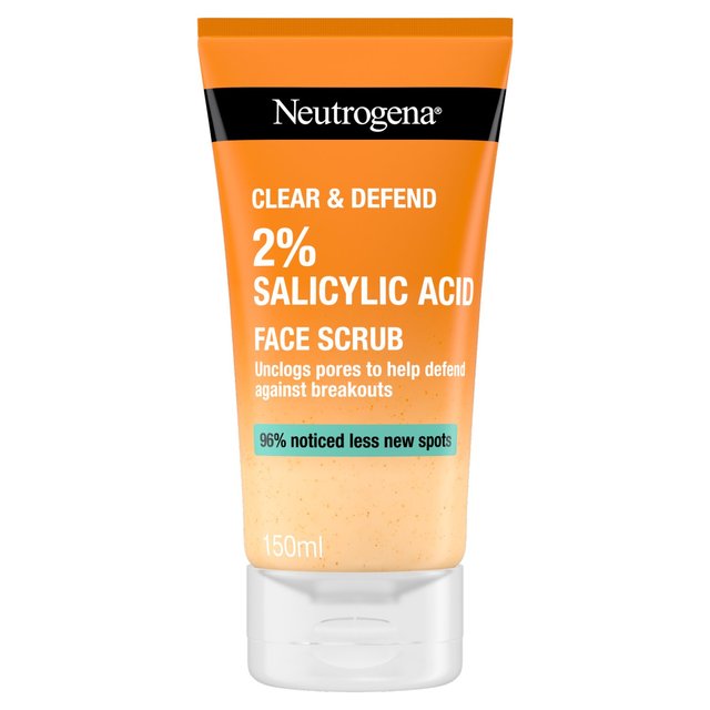 Neutrogena Clear & Defend Facial Scrub 150ml 150ml