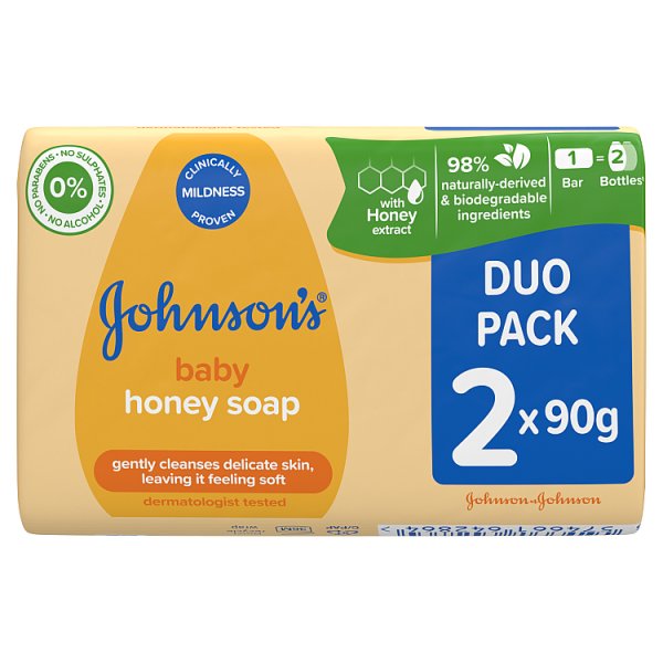 Johnson's Baby Honey Soap Duo pack