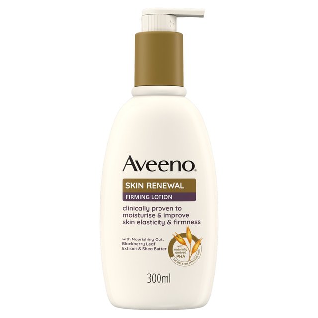 Aveeno Skin Renewal Firming Lotion Fragrance Free Moisturiser 300ml