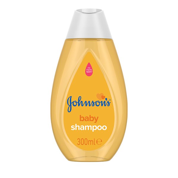 Johnson's Baby Shampoo Without Dyes Sulphates & Soap 300ml