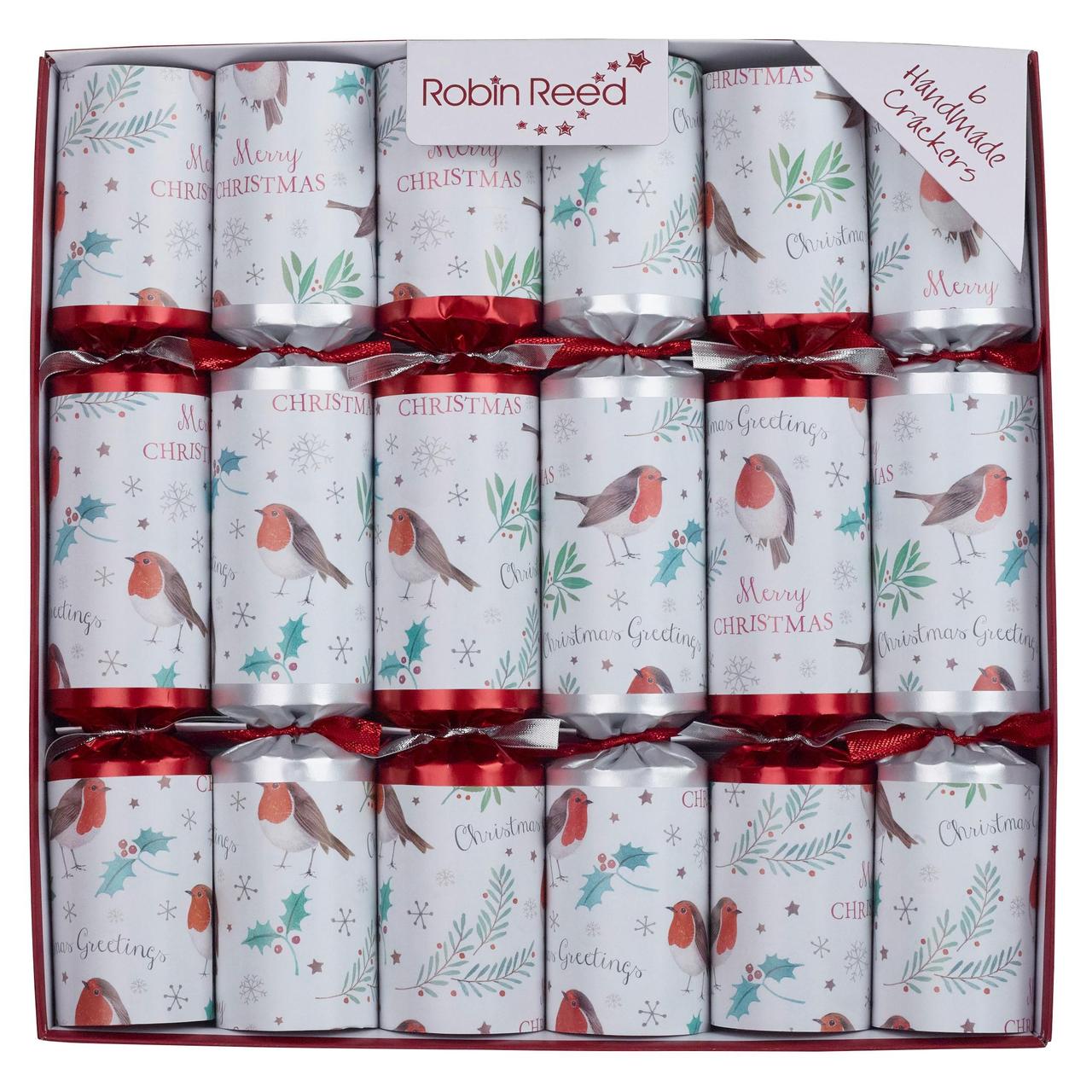 Handmade Christmas Robin Crackers