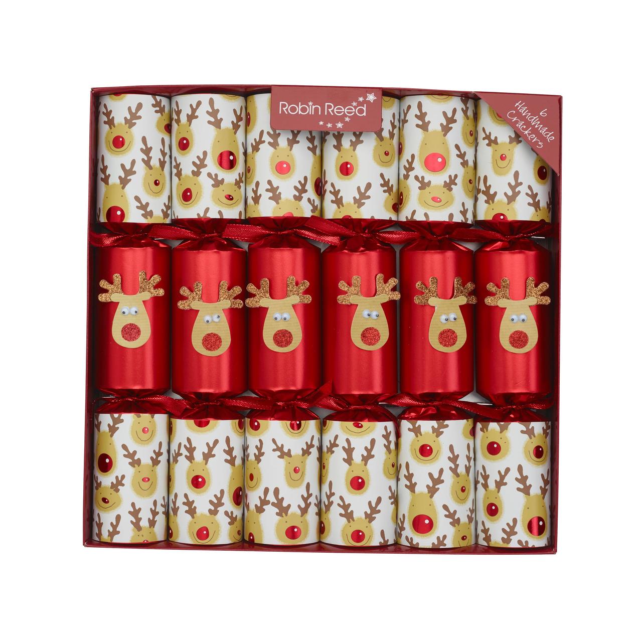 Racing Reindeer Christmas Crackers