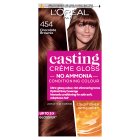 L'Oreal Casting Creme Gloss 454 Chocolate Brownie Brown Semi Permanent Hair Dye