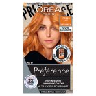 L'Oreal Paris Preference Vivids Colorista Permanent Gel Hair Dye Copper 7.43, 273g