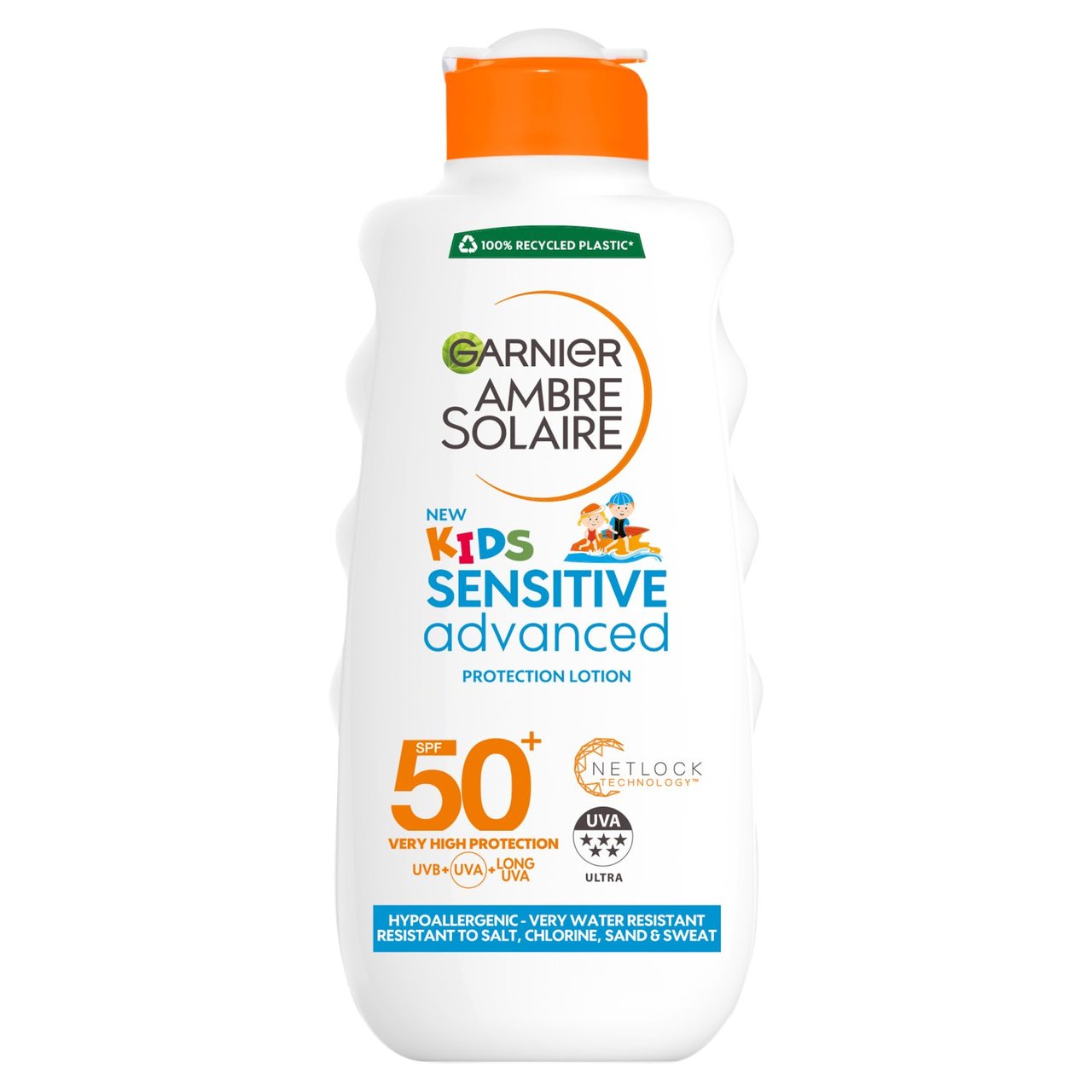 Garnier Ambre Solaire Kids Sensitive Sun Protection Cream SPF 50