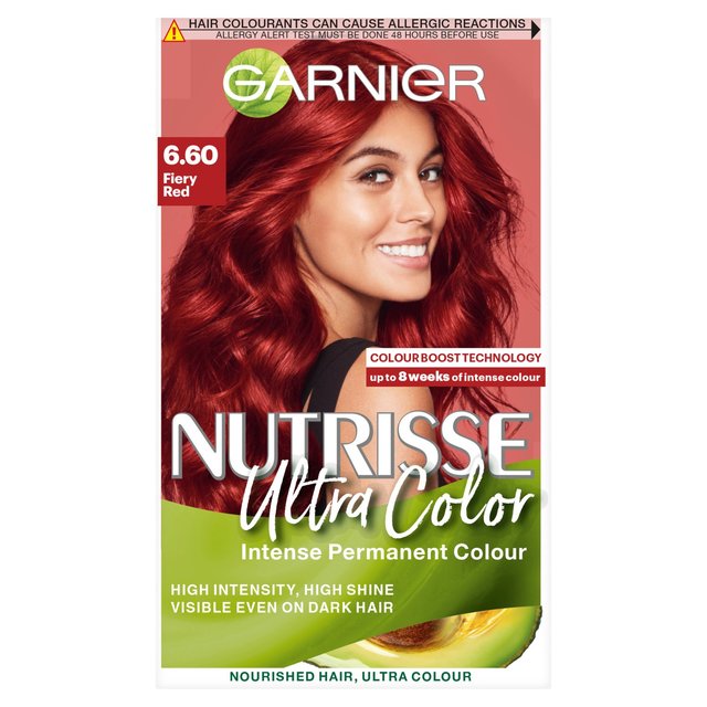 Garnier Nutrisse Ultra Colour Fiery Red 6.60 