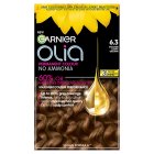 Garnier Olia 6.3 Golden Light Brown No Ammonia Permanent Hair Dye