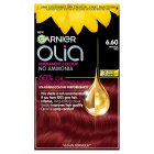 Garnier Olia 6.60 Intense Red Permanent Hair Dye