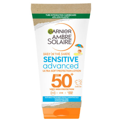 Ambre Solaire Baby in the Shade Hypoallergenic Ultra-Soft Sun Cream SPF50