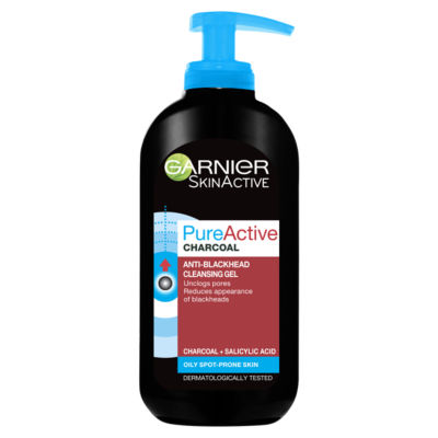 Garnier Pure Active Intensive Anti-Blackhead Charcoal Gel Wash