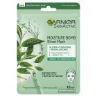 Garnier Skin Active Moisture Bomb Tissue Mask Green Tea 32G 