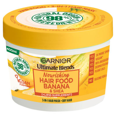 Garnier Ultimate Blends Banana Hair Food Multi-Use Mask 400ml