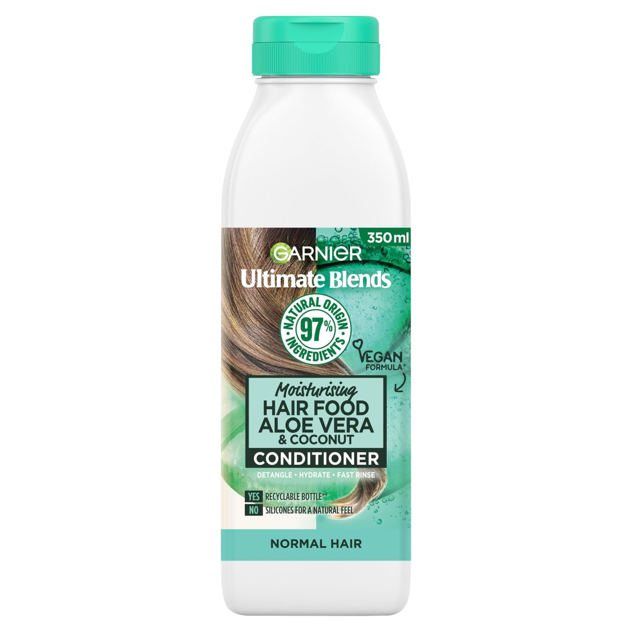 Garnier Ultimate Blends Smoothing Hair Food Coconut Conditioner for Frizzy  Hair 350ml