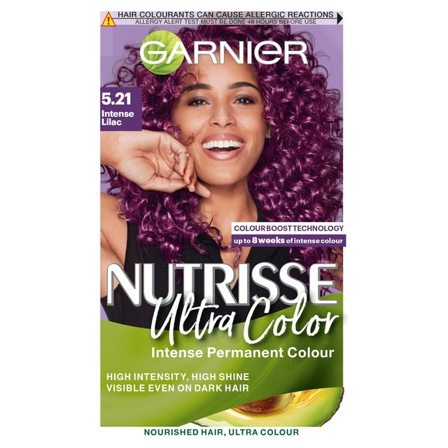 Garnier Nutrisse 5.21 Intense Lilac Hair Dye 