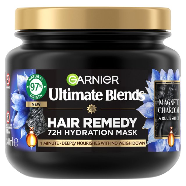 Ultimate Blends Charcoal Hair Remedy Mask  340ml