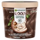 Garnier Good Permanent No Ammonia Formula 100% Grey Coverage 5.0 Coffee Roast Brown Hair Dye