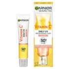 Garnier Vitamin C Skincare Daily UV Brightening Fluid Sheer Glow SPF 50+ For All Skin Types 40ml