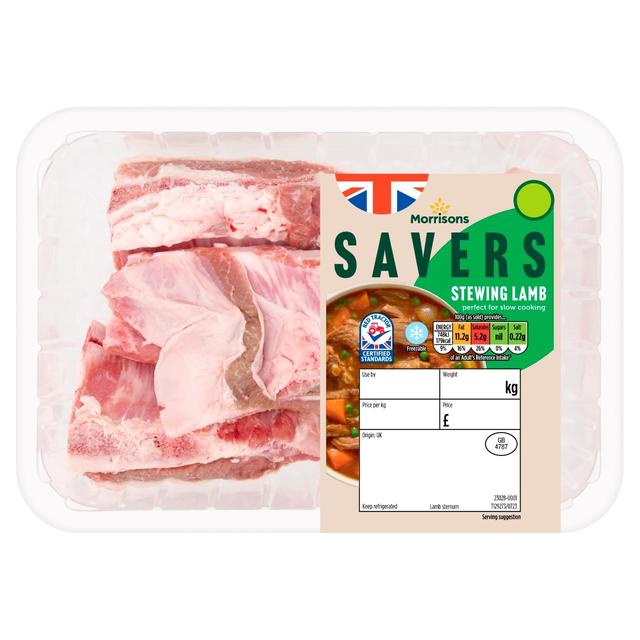 Morrisons Savers Lamb Stewing Pack Typically: 0.5kg