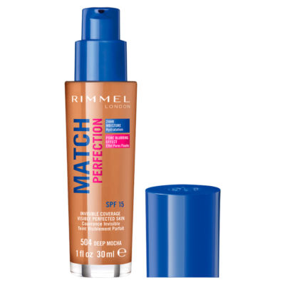 Rimmel Match Perfection Foundation 504 Deep Mocha  30ml