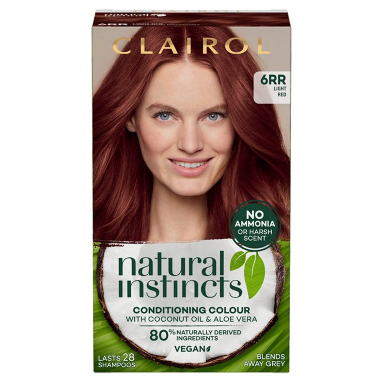 Clairol Natural Instincts 6Rr Light Red 