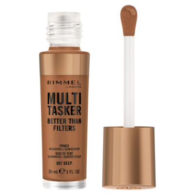 Rimmel London Multi-Tasker Better Than Filters Glow Boosting Primer, 007 Deep