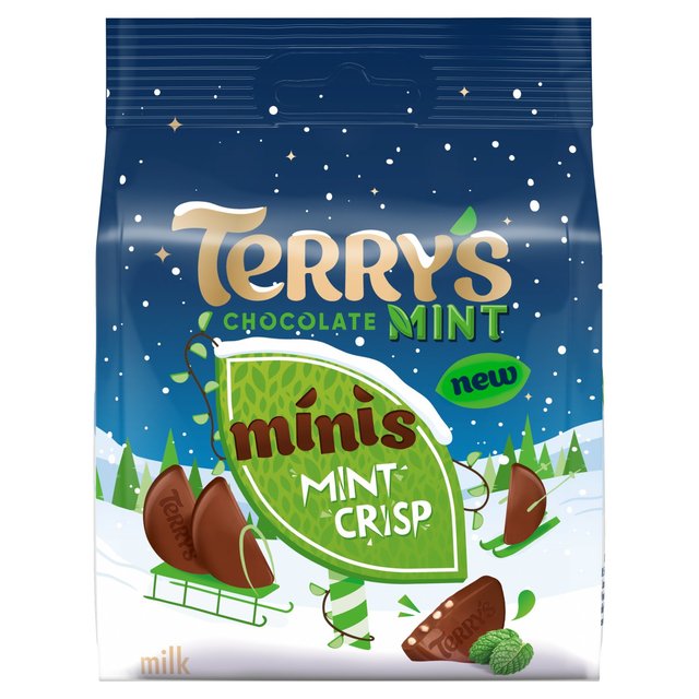 Terry's Mint Crisp Minis  80g