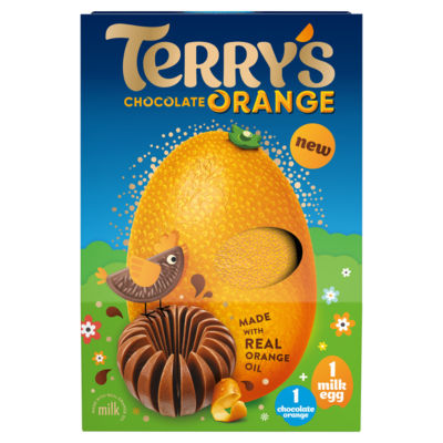 Terry's Chocolate Orange Easter Egg & Terrys Chocolate Orange Ball  307g