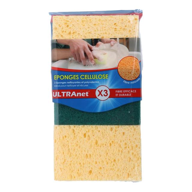 Ultranet Sponges 3 per pack