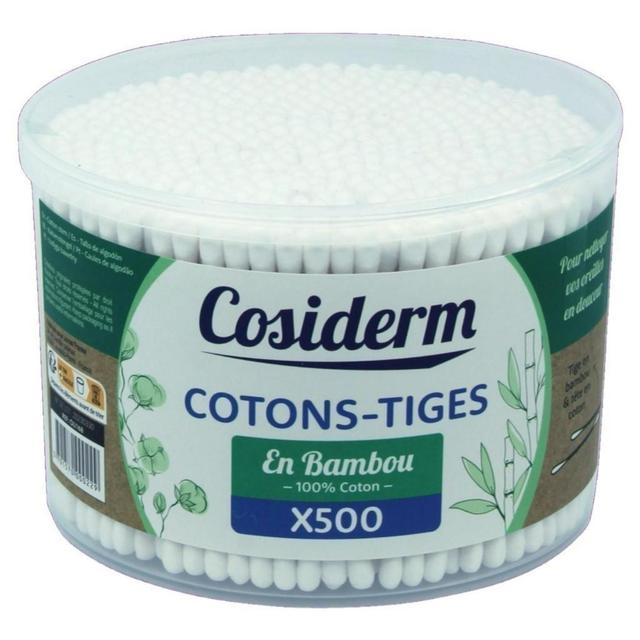 Cosiderm Bamboo Cotton Buds 500 Pack 