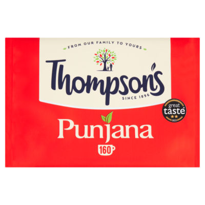 Thompson's Family Teas Punjana Original Blend 160 Tea Bags