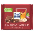 Ritter Sport Rum, Raisin & Hazelnuts Milk Chocolate